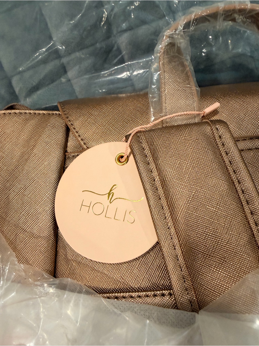 Nwt Hollis Mocha Frilly Full Size Backpack — image 4 of 8